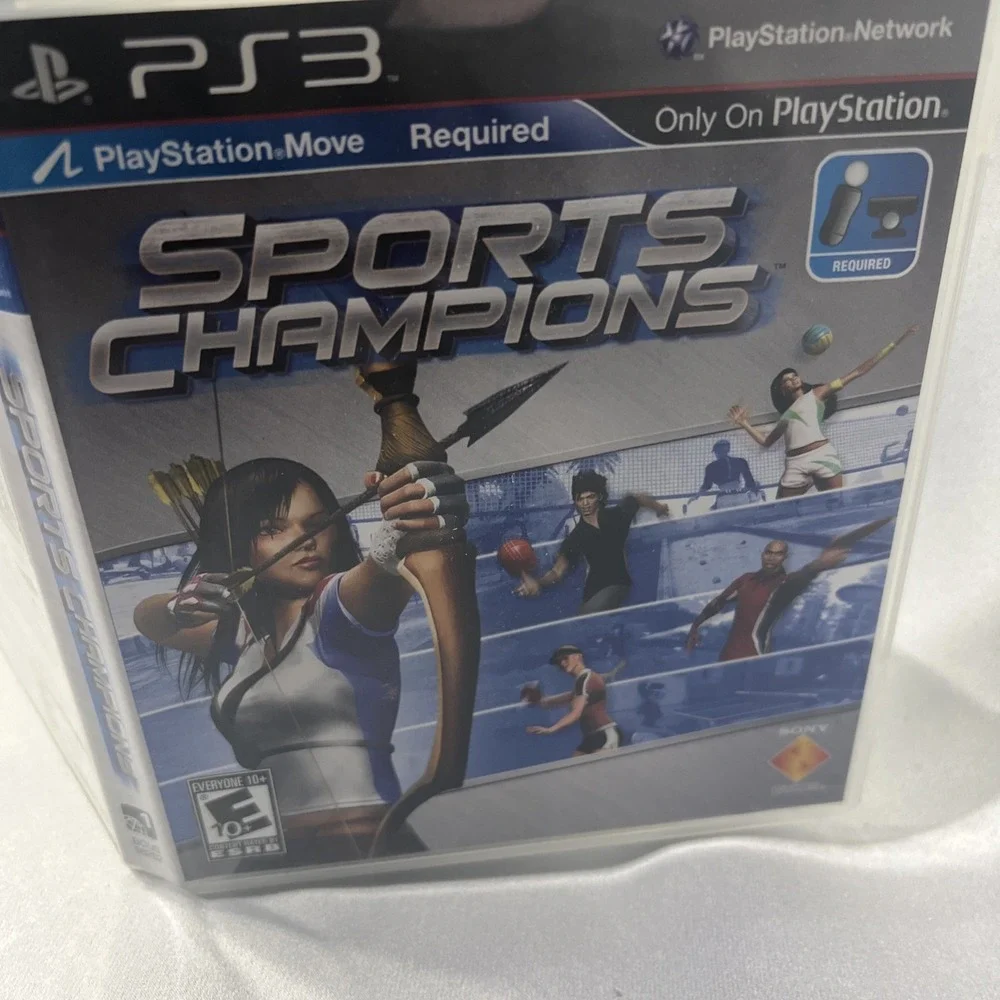 Sony Sports Champions PS3 Game Unisex OS Blue PlayStation Move Required 2010